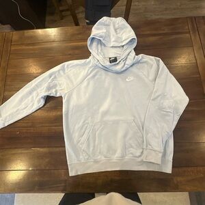 Nike Hoodie | Size M | Light Blue | Pullover Sweatshirt